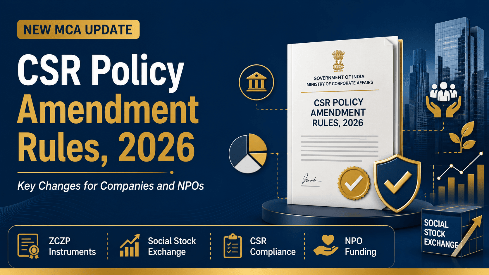 Companies (CSR Policy) Amendment Rules, 2026